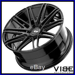 20 Xo Milan Matte Black Concave Wheels Rims Fits Mercedes W221 S550 S63 S65