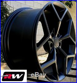 20 x9 / 20 x10 inch Wheels for Chevy Camaro 2010-2019 Matte Black Z28 Rims