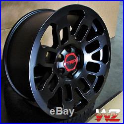 20x9 Matte Black Wheels & Tires Fits TRD Toyota Tacoma Fj Cruiser 4Runner 6x5.5