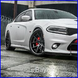 22 Ferrada FR2 22x9.5/11 Matte Black Concave Wheel Dodge Charger SRT Hellcat