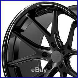 22 Ferrada FR2 22x9.5/11 Matte Black Concave Wheel Dodge Charger SRT Hellcat