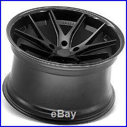 22 Ferrada FR2 22x9.5/11 Matte Black Concave Wheel Dodge Charger SRT Hellcat