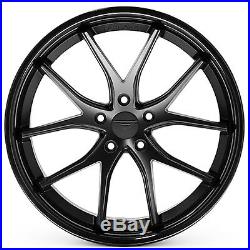 22 Ferrada FR2 22x9.5/11 Matte Black Concave Wheel Dodge Charger SRT Hellcat