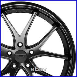 22 Ferrada FR2 22x9.5/11 Matte Black Concave Wheel Dodge Charger SRT Hellcat
