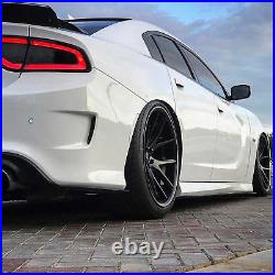 22 Ferrada Fr2 Matte Black Concave Wheels Rims Fits Dodge Charger Rt Se Srt8