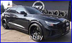 22 Ferrada Fr2 Matte Black Wheels Rims For Audi Q8 22x11 5x112