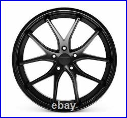 22 Ferrada Fr2 Matte Black Wheels Rims For Audi Q8 22x11 5x112