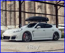 22 Rohana Rf2 Matte Black Concave Wheels For Porsche 970 Panamera S Turbo 4s