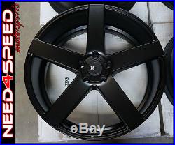 22 XO Havana Matte Black 22x9 Wheels for Dodge Durango