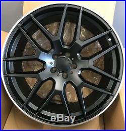 22new matt black alloy wheels for new audi q7 5x112 mercedes ml gl bentley