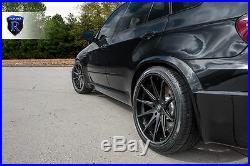 22x10.5 +42 Rohana RC10 5x120 Matte Black 22 Wheels Set For BMW X5M X6M