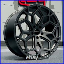 23 HAWKE ASTRID Matte Black Alloy Wheels x4 23x10 5-120 RANGE ROVER VOGUE L405