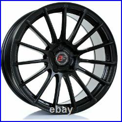 2FORGE ZF1 Alloy Wheel MATT BLACK 18x9 5X110 76mm CB ET0 TO 42