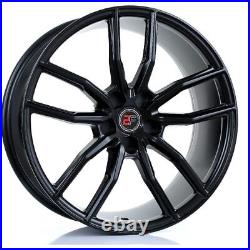 2FORGE ZF4 Alloy Wheel MATT BLACK 20x8.5 5X130 76mm CB ET9 TO 45