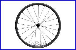 30mm Bicycle wheels Carbon rim straight pull matt 700C Road Clincher Tubeless
