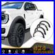 30mm MATTE BLACK WHEEL ARCHES Fits Ford Ranger Wildtrak 2023+ PARK ASSIST MODEL