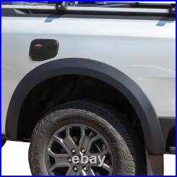 30mm MATTE BLACK WHEEL ARCHES Fits Ford Ranger Wildtrak 2023+ PARK ASSIST MODEL