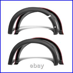 30mm MATTE BLACK WHEEL ARCHES Fits Ford Ranger Wildtrak 2023+ PARK ASSIST MODEL