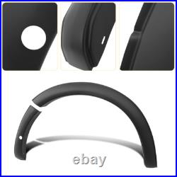 30mm MATTE BLACK WHEEL ARCHES Fits Ford Ranger Wildtrak 2023+ PARK ASSIST MODEL