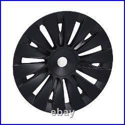 4PCS 19in Wheel Hub Cap Matte Black Sporty Wheel Rim Cover Part For Mo HEN