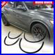 4PCS Matte Black Wheel Arch Fender Flares Trim Lips For Alfa Romeo Stelvio 2017+