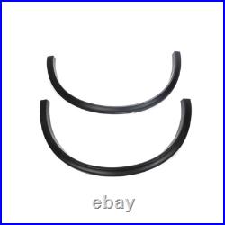 4PCS Matte Black Wheel Arch Fender Flares Trim Lips For Alfa Romeo Stelvio 2017+