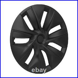 4PCS Wheel Cover Hubcap 19 Inch Matte Black Wheel Cover Wheel Hub Caps ABS Car