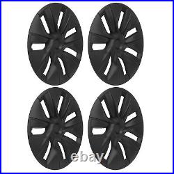 4PCS Wheel Cover Hubcap 19 Inch Matte Black Wheel Cover Wheel Hub Caps ABS Car