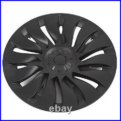 4PCS Wheel Hub Cap For Model Y 2020-2023 19in Matte Black Stylish