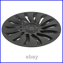 4PCS Wheel Hub Cap For Model Y 2020-2023 19in Matte Black Stylish