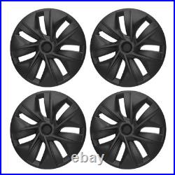 4PCS Wheel Hub Cap Matte Black High Strength Textured Design Replacement Fo OU 4PCS Wheel Hub Cap Matte Black High Strength Textured Design Replacement Fo OU