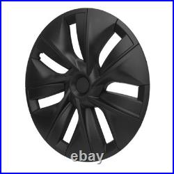 4PCS Wheel Hub Cap Matte Black High Strength Textured Design Replacement Fo OU
