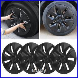 4PCS Wheel Hub Cap Matte Black High Strength Textured Design Replacement Fo OU 4PCS Wheel Hub Cap Matte Black High Strength Textured Design Replacement Fo OU