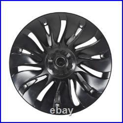 4Pcs 19 Inch Wheel Hub Cover Matte Black Automobile Wheel Hub Fully Wrap Rim