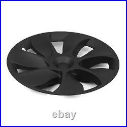 4Pcs 19 Wheel Cover Hubcaps Rim Cover For Tesla Model Y 2020-2023 Matte Black