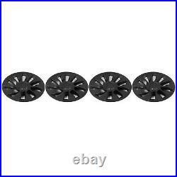 4Pcs 20 Car Wheel Hubcaps Rim Cover Cap For Tesla Model Y 2020-2023 Matte Black