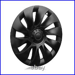 4Pcs 20 Car Wheel Hubcaps Rim Cover Cap For Tesla Model Y 2020-2023 Matte Black