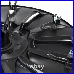 4X 19 Matte Black Wheel Trim Hub Cover Modification For Tesla Model Y 2018-2023