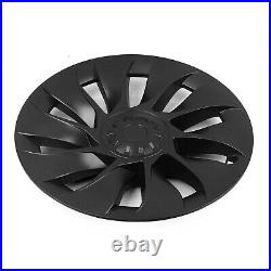 4X Hubcaps Caps Rim Cover For Tesla Model Y 2020-2024 20 Wheel Hub Matte Black