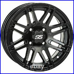 4/110 ITP SS316 Alloy Series Wheel 14x7 5.0 + 2.0 Matte Black