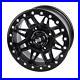 4/115 Wasatch Beadlock Wheel 14x7 5.0 + 2.0 Matte Black