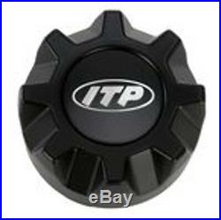 4 ATV/UTV Wheels Set 12in ITP Hurricane Matte Black 4/110 5+2 IRS