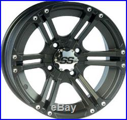 4 ATV/UTV Wheels Set 12in ITP SS212 Matte Black 4/110 5+2 IRS