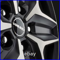 4 Borbet Wheels CWZ 7.5x18 ET53 5x118 for Opel Movano