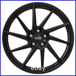 4 Dotz Spa black wheels 7.5Jx17 5x112 for SsangYong Korando XLV Tivoli Grand