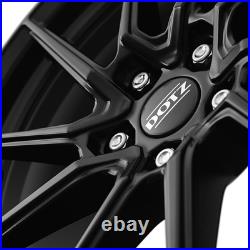 4 Dotz Spa black wheels 7.5Jx17 5x112 for SsangYong Korando XLV Tivoli Grand