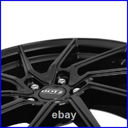 4 Dotz Spa black wheels 7.5Jx17 5x112 for SsangYong Korando XLV Tivoli Grand