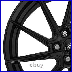 4 Dotz Spa black wheels 7.5Jx17 5x112 for SsangYong Korando XLV Tivoli Grand