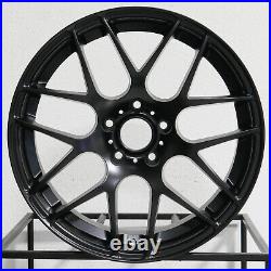 4-New 18 Rep P40 Concave Style Wheel 18x8.5 5x114.3 35 Matte Black Rims