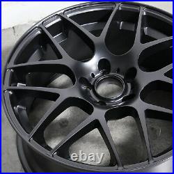 4-New 19 Rep P40 Concave Style Wheel 19x8.5 5x114.3 35 Matte Black Rims